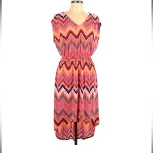 Chevron Patterned Dress